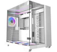 Boîtier PC - Darkflash - TH285 Blanc - Moyen tour - Format ATX - 4x120mm A-RGB - Blanc