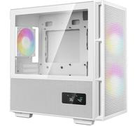 Boitier PC - DEEPCOOL - CH360 Digital - Sans alimentation - Mini tour - Format M-ATX - Blanc