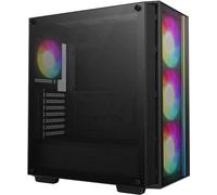 Boîtier PC - DEEPCOOL - MATREXX 55 V4 Mesh C - Moyen tour - ATX - Verre trempé - Façade Mesh - ARGB - Noir