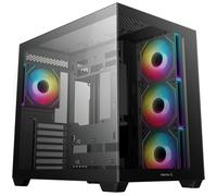 Boitier PC - DEEPCOOL - R-CG530-BKADA4-G-1 - Mini tour - Format Mini-ITX / Micro-ATX / ATX & Micro-ATX - 4 ventilateurs ARGB - Noir