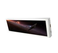 Boîtier PC détaillé 1920 x 480 8,8 pouces avec fonction tactile pour réitération audiovisuelle et observation des données, écran tactile secondaire pour ordinateur