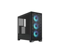 Boitier PC - FRACTAL DESIGN - FD-C-POA2A-03 - Pop 2 Air TG RGB - Format ATX - 3 ventilateurs à pales profilées - Noir