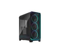 Boîtier PC - FRACTAL DESIGN - Meshify 3 Ambience Pro RGB - E-ATX (277 mm) - 3 ventilateurs - USB Type C de 20 Gbps - Noir