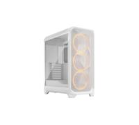 Boîtier PC - FRACTAL DESIGN - Meshify 3 RGB - E-ATX (277 mm) - 3 ventilateurs - USB Type C de 20 Gbps - Blanc