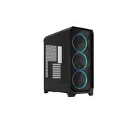 Boîtier PC - FRACTAL DESIGN - Meshify 3 RGB - E-ATX (277 mm) - 3 ventilateurs - USB Type C de 20 Gbps - Noir