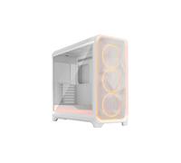 Fractal Design Meshify 3 XL RGB - Boîtier PC Gaming, Verre Trempé, Haute Circulation d'air, 3 Ventilateurs ARGB, Panneau Avant en Maille, Hub Réglable Inclus