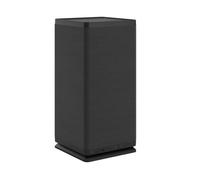 Fractal Design - Boîtier PC Mood - mini-ITX - Ventilateur 180 mm - GPU jusqu'à 325 mm - Tissu - Noir