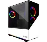 MRed – Boîtier PC Gamer ATX – RGB Elite – Blanc