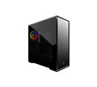 MRed Boîtier PC Gamer ATX – RGB Iron Glass