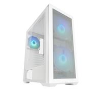 Boîtier PC Gamer - LC-Power Gaming 717W - Meshwork_L Light - Compatible ATX - RGB - Silencieux - Airflow Optimisé