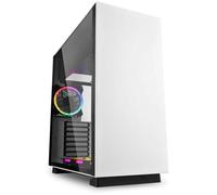 Boîtier PC Gamer - Sharkoon - Pure Steel - Minimaliste - Noir - Support carte graphique supplémentaire