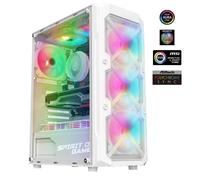 Boîtier PC Gamer - SPIRIT OF GAMER - REBEL XT - Compact - Compatible ATX - Couleur Blanc