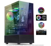Boîtier PC Gamer - SPIRIT OF GAMER - SPECTRA DARK - RGB - 3 Ventilateurs 120 mm - Compatible ATX/mATX