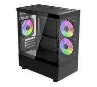Boîtier PC Gaming - AEROCOOL - Viewport Mini Tour - 3 ventilateurs RVB - Design compact - Flux d'air optimisé