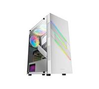 Boîtier PC Gaming ATX XL MC-U3 Blanc, Triple Front ARGB, Ventilateur ARGB 12cm