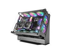 MARS GAMING MCB, Boîtier PC Gaming ATX XL, Custom Premium Edition, Structure Modulaire Double Chambre, Noir