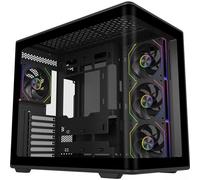 Boîtier PC gaming Cooler Master Elite 600 Moyen tour Noir avec panneau latéral en verre trempé