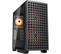 Boitier PC Gaming - Cougar Gaming - AIRFACE ECO RGBBK - Noir - Haute Ventilation - RGB Personnalisable - Cartes Graphiques Longues G