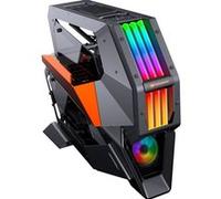 Boitier PC Gaming - Cougar Gaming - CONQUER 2 - RGB - Aluminium et verre trempé - Structure en acier - Système lumineux RGB Trelux