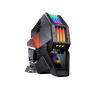 COUGAR GAMING | BOITIER PC GAMING | CONQUER 2 METAL RGB - Structure en acier - Système lumineux RGB Trelux - Panneaux en verre trempé - Support de radiateurs 360mm
