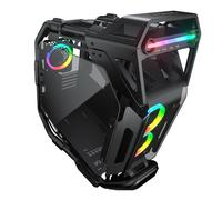 Boitier PC Gaming - Cougar Gaming - CRATUS - Verre trempé incurvé - Performances thermiques et excellent flux d'air