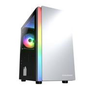 Boitier PC Gaming - Cougar Gaming - PURITY RGB WHITE - Bande LED ARGB - Carte graphique jusqu'à 305 mm - Jusqu'à 5 ventilateurs