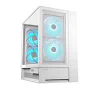 Boitier PC Gaming - COUGAR - OMNYX - Blanc - Mid-Tower ATX - 4 Ventilateurs ARGB PWM