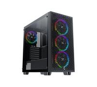 Xigmatek Boîtier PC Gaming G Pro Moyen tour E-ATX panneau vitré sans alimentation Noir