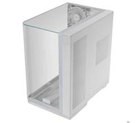 Boîtier PC gaming - MARS GAMING - MC-Infinio - Blanc - Verre trempé courbé panoramique - Châssis acier renforcé