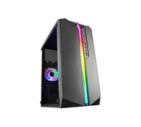 Boîtier PC Gaming MicroATX MC-S1 Noir, Eclairage ARGB, Ventilateur FRGB