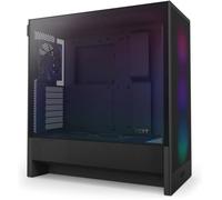 Boîtier PC gaming moyen tour - NZXT - H5 Flow RGB - Flux d'air élevé - Support radiateur 360 mm