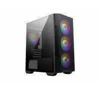 MSI MAG FORGE M100R unité centrale Midi Tower Noir, Transparent