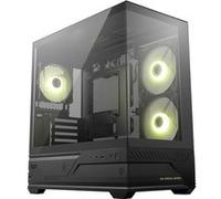 Boîtier PC gaming MSI MAG PANO M100R mini tour noir ARGB avec panneau latéral verre trempé Noir