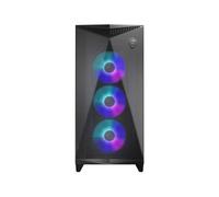 Boitier Moyen Tour ATX MSI MPG Gungnir 300R Airflow RGB avec panneaux vitrés (Noir)