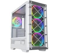 Boîtier PC Gaming - NFORTEC - DRACO X - 4x 120mm PWM ARGB - Contrôleur ARGB - Verre trempé