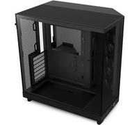 NZXT H6 Flow - Boîtier PC Compact Double Chambre ATX - Noir | Boîtier ATX compact double chambre, verre panoramique et 3 ventilateurs 120mm inclus. Optimisé flux d'air, builds propres.