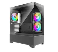 Boîtier PC Gaming - Xilence - X218.ARGB - 3 Ventilateurs ARGB PWM - Midi Tower - Verre Trempé
