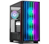 Boîtier PC gaming YEYIAN Mirage X | Tour complète | Châssis 1,0 mm | Alimentations ATX 2 et 3 cœurs | Panneau latéral en verre trempé | Refroidisseur CPU jusqu'à 180 mm | Refroidisseur GPU jusqu'à 420