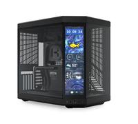 Hyte Boîtier E-ATX Y70 Touch Infinite - avec fenêtre - Pitch Black