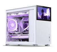 Boîtier PC - JONSBO - D31 - Verre trempé - Blanc - MATX - Micro ATX