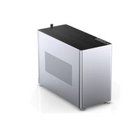 Boîtier PC Jonsbo i 100 Pro Argent - DTX/ITX, USB 3.2 Gen 1/Gen 2 Type-A/Type-C, Baies 3.5"/2.5", Refroidisseur CPU max 16.6cm, Carte graphique max 37.3cm