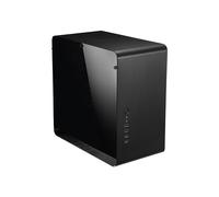 Boîtier PC Jonsbo UMX3 Noir - ITX, Aluminium, Vitre Trempée, 1x 3.5", 4x 2.5", Vent. 120/140mm, Radiateurs 120/140mm, USB 3.2, 188x358x365mm
