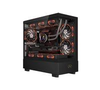 KeepOut XC-301 GLASS unité centrale Noir