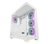Boîtier PC - LC-Power - Gaming 715W - Blanc - 4 ventilateurs ARGB - Compatibilité watercooling
