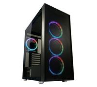 Boîtier PC - LC-Power - Gaming 802B - Noir - ATX - Ventilateurs ARGB 120 mm