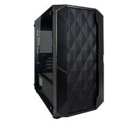 Boîtier PC - LC-POWER - LC-712MB-ON - Micro ATX - Noir - Panneau en verre trempé