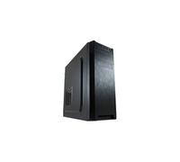 Boîtier PC LC-Power Midi-7040B Noir - USB 3.0 - Aluminium brossé - Eclairage RVB