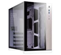 Lian Li PC-O11DW Boitier moyen-tour en aluminium et verre trempé avec USB 3.1 Type C (coloris blanc)