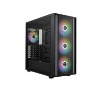 Boîtier PC Cooler Master MasterBox 600 moyen tour noir ARGB avec panneau latéral verre trempé Noir G