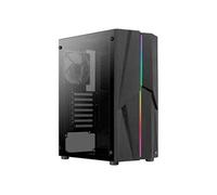 Boîtier PC - - Mecha-G V1 RGB - Moyen Tour ATX - Panneau Vitré - Noir
